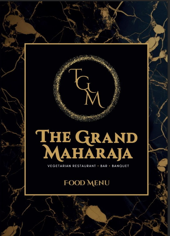 The Grand Maharaja Food Menu